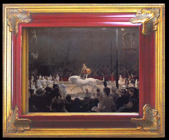 framed  George Bellows The Circus, Ta073